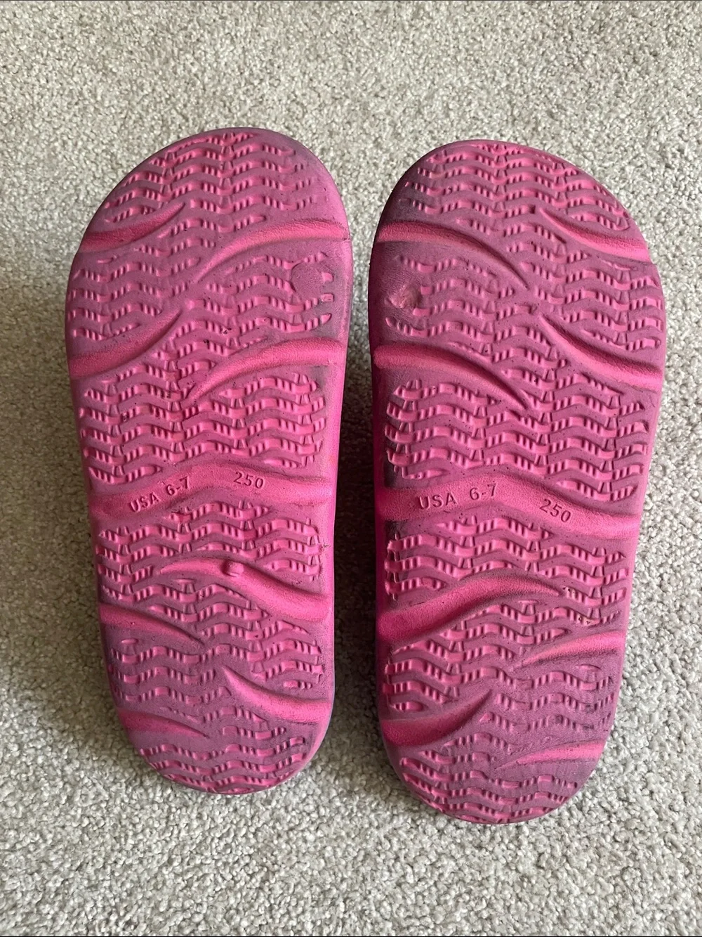 Baseball Lifestyle 101 Kids Pink & Blue Slide Sandals